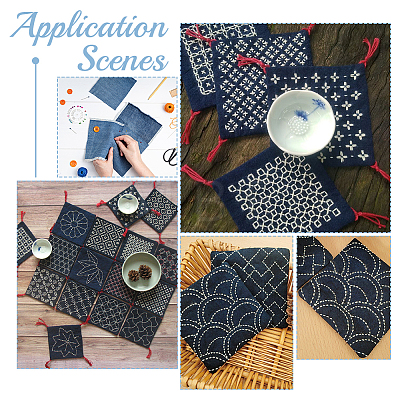 1 Bag DIY Embroidery Starter Kits DIY-WR0004-85-1