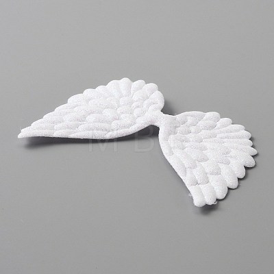 Cloth Embossed Wing Ornament Accessories FIND-WH0037-27B-1