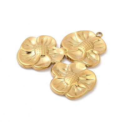 304 Stainless Steel Pendants STAS-C121-44G-G-1