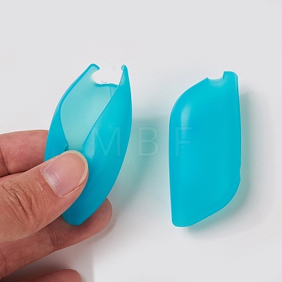 Silicone Portable Toothbrush Case SIL-WH0001-03-1