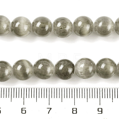 Natural Selenite Beads Strands G-C142-01A-01-1