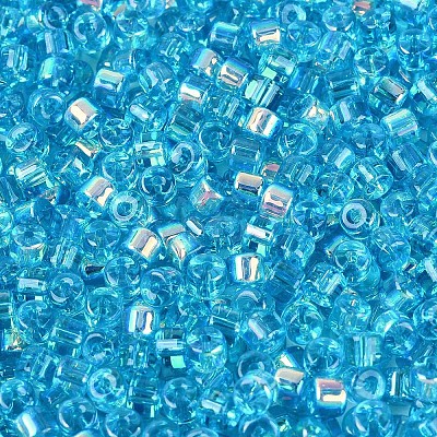 FGB Transparent Colours Glass Seed Beads SEED-Q040-07A-B05-1