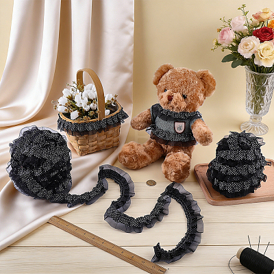 20M Satin Cloth Lace Trim OCOR-FG0003-38-1