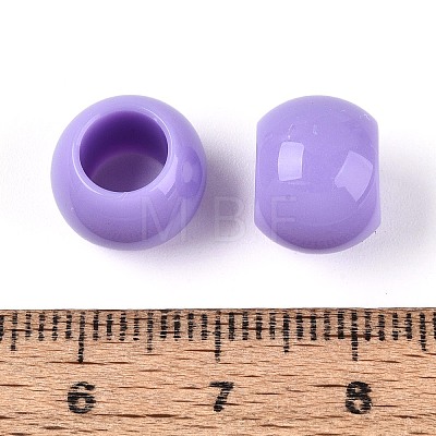 Opaque Acrylic Beads SACR-N018-05I-1
