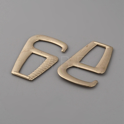 Plastic Shoe Strap Buckle Clasps FIND-WH0290-57B-1