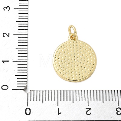 Brass Enamel Pendants KK-P293-09G-03-1