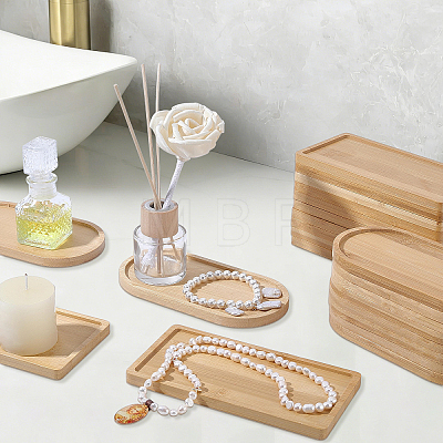 24Pcs 2 Styles Bamboo Cup Mats AJEW-WA0004-49-1