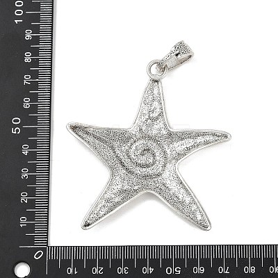 Tibetan Style Alloy Big Pendants PALLOY-V008-03A-AS-1
