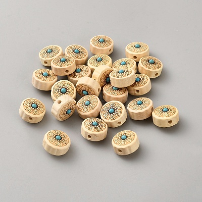 Natural Wood Beads WOOD-CJC0001-27E-1-1