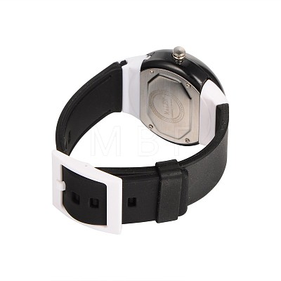 Children's 304 Stainless Steel Silicone Quartz Wrist Watches WACH-N016-07-1