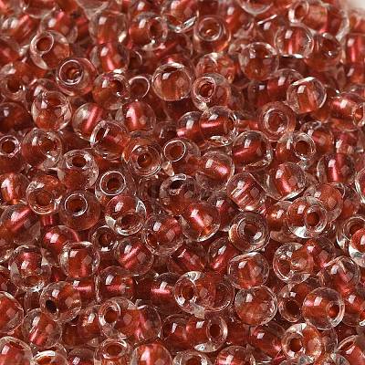 6/0 Transparent Colours Glass Seed Beads SEED-P006-01A-05-1