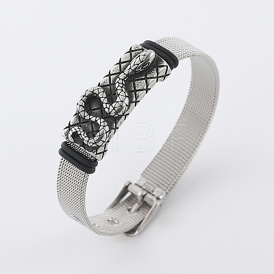 304 Stainless Steel Watch Band Bracelets MP0533-1