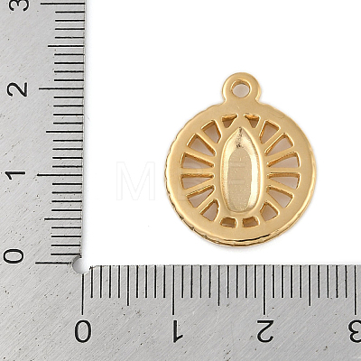 Ion Plating(IP) 304 Stainless Steel Pendants STAS-U019-02G-1