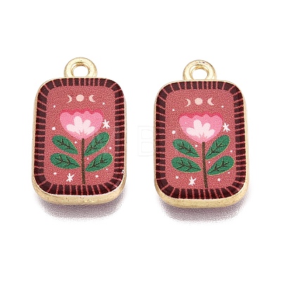 Printed Alloy Pendants PALLOY-SZC0008-13B-1