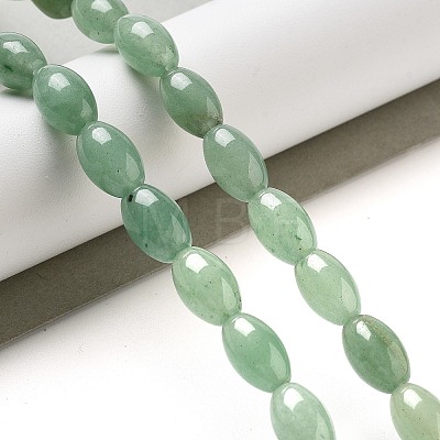 Natural Green Aventurine Beads Strands G-B106-B15-01-1