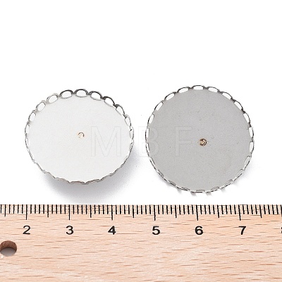 304 Stainless Steel Brooch Base Settings FIND-D035-03E-P-1