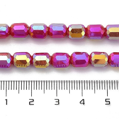 Electroplate Glass Beads Strands EGLA-D030-06A-1