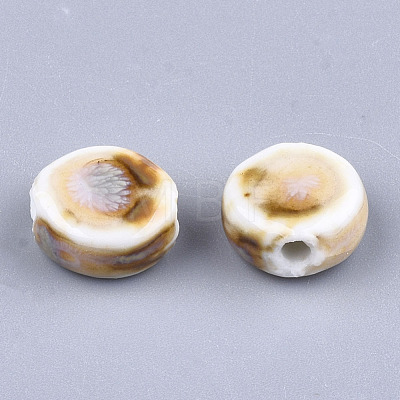 Handmade Porcelain Beads PORC-S498-39M-1