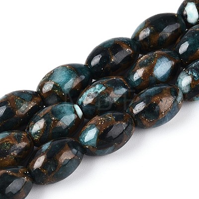Dyed Synthetic Gemstone Beads Strands G-T144-38A-1