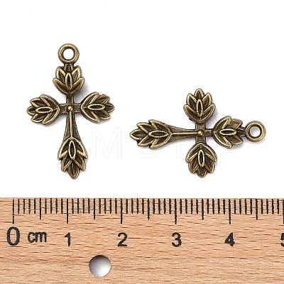 Tibetan Style Alloy Gothic Pendants MLF0175Y-NF-1