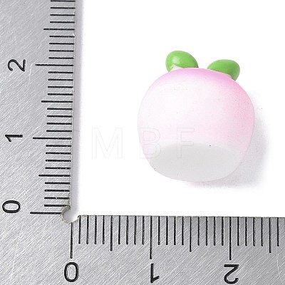 Resin Vegetable Figurines Ornament DJEW-E014-01D-1