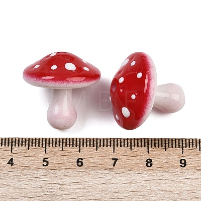 Opaque Acrylic Beads MACR-C036-02E-1