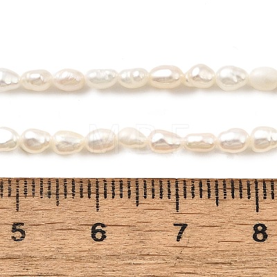 Natural Cultured Freshwater Pearl Beads Strands PEAR-I007-01K-02A-1