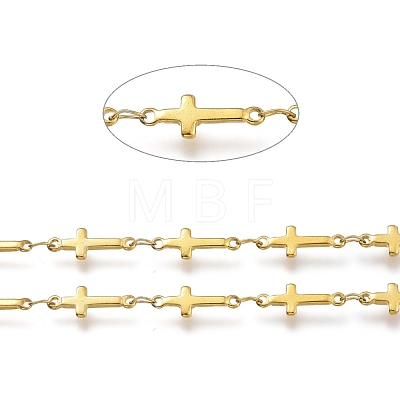 304 Stainless Steel Cross Link Chains CHS-M003-08G-1