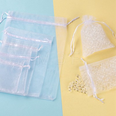 5 Style Organza Gift Bags with Drawstring OP-LS0001-01B-1