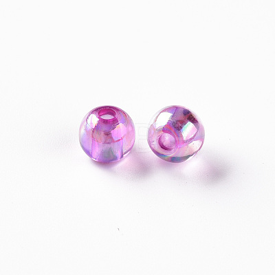 Transparent Acrylic Beads MACR-S370-B8mm-739-1