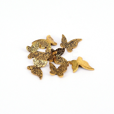 Textured Alloy Cabochons MRMJ-WH0060-54AG-1