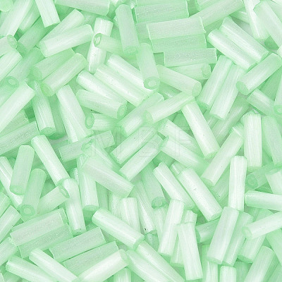 Glass Bugle Beads SEED-N007-28G-1