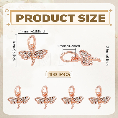 10Pcs Rack Plating Alloy Charms ALRI-LP0001-02-1