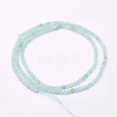 Natural Amazonite Beads Strands G-F509-25-3mm-1