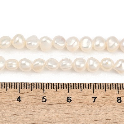 Natural Cultured Freshwater Pearl Beads Strands PEAR-P064-19G-03A-1