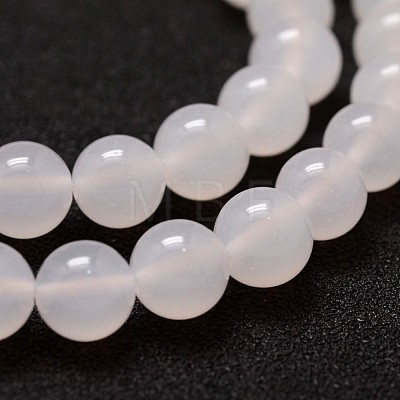 Natural Agate Bead Strands G-G880-03-10mm-1