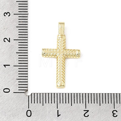 Easter Brass Pendants KK-E799-07G-1