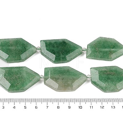 Natural Green Strawberry Quartz Beads Strands G-P548-A06-01-1