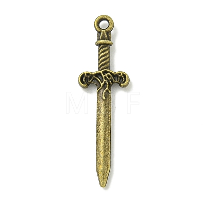 Tibetan Style Alloy Pendants TIBE-I026-5965AB-1