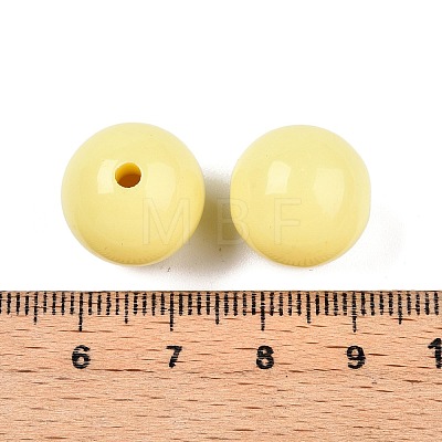 Opaque Acrylic Beads MACR-S370-C16mm-A10-1