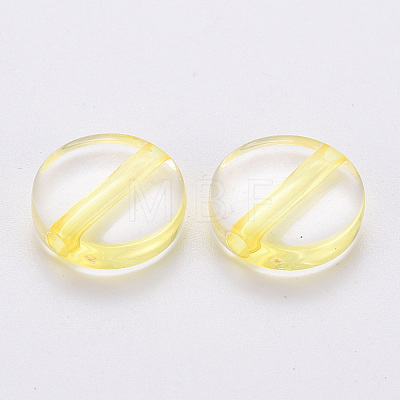 Transparent Acrylic Beads TACR-S154-09A-81-1