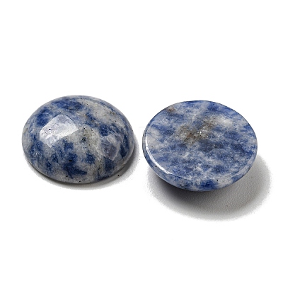 Natural Blue Spot Jasper Cabochons G-C115-02A-45-1