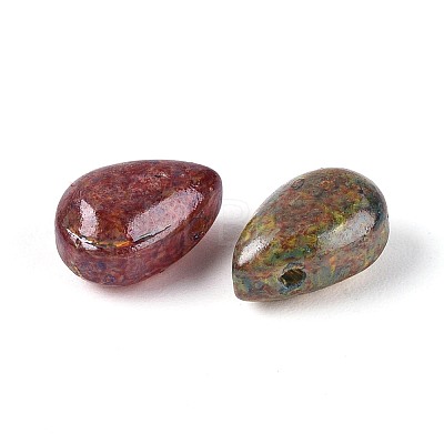 Picasso Baking Paint Glass Beads DGLA-T004-64M-1
