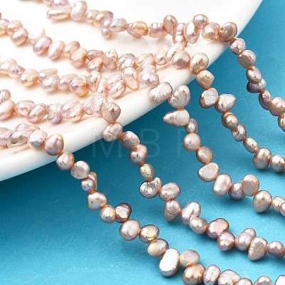 Natural Cultured Freshwater Pearl Beads Strands PEAR-I007-03B-01B-1