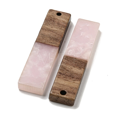 Resin and Walnut Wooden Pendants FIND-B042-20C-1