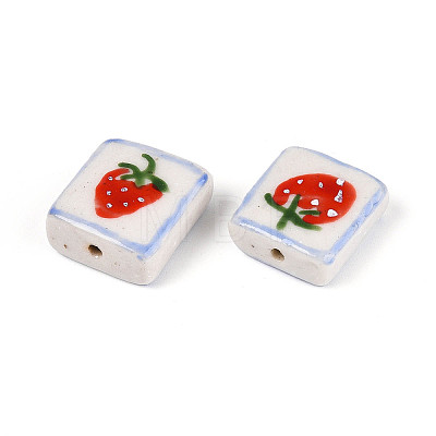 Handmade Porcelain Beads PORC-T134-16A-1