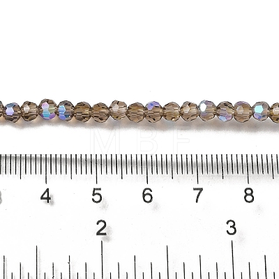 Electroplate Transparent Glass Beads Strands LS-EGLA-A035-T4mm-L16-1