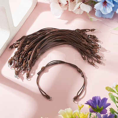 20Pcs Waxed Polyester Cord Bracelet Making AJEW-TAC00100-1