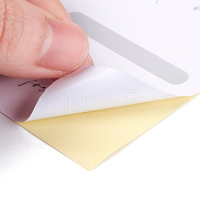 Self-Adhesive Paper Gift Tag Stickers DIY-P049-C03-1