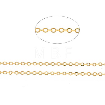 Brass Cable Chains CHC-T008-08G-1